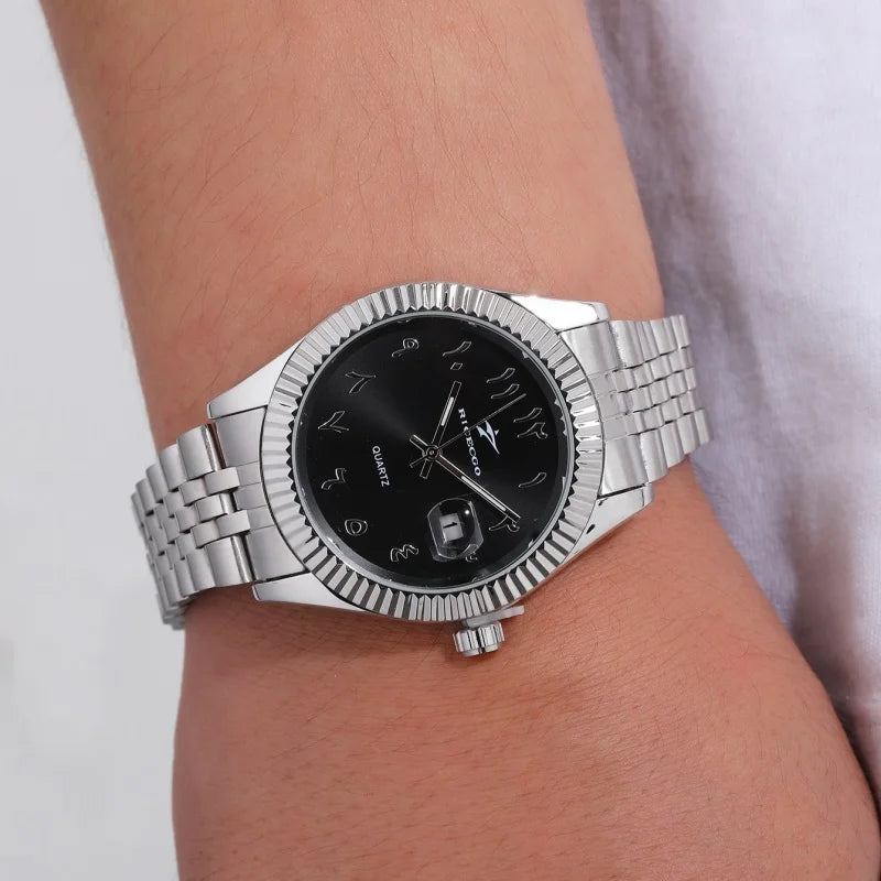 Premium Stainless Steel Men's Quartz Watch