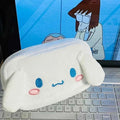 Large Capacity Plush Makeup Bag - Soft Character Cosmetic Organizer & Pencil Case for Girls - Tulique