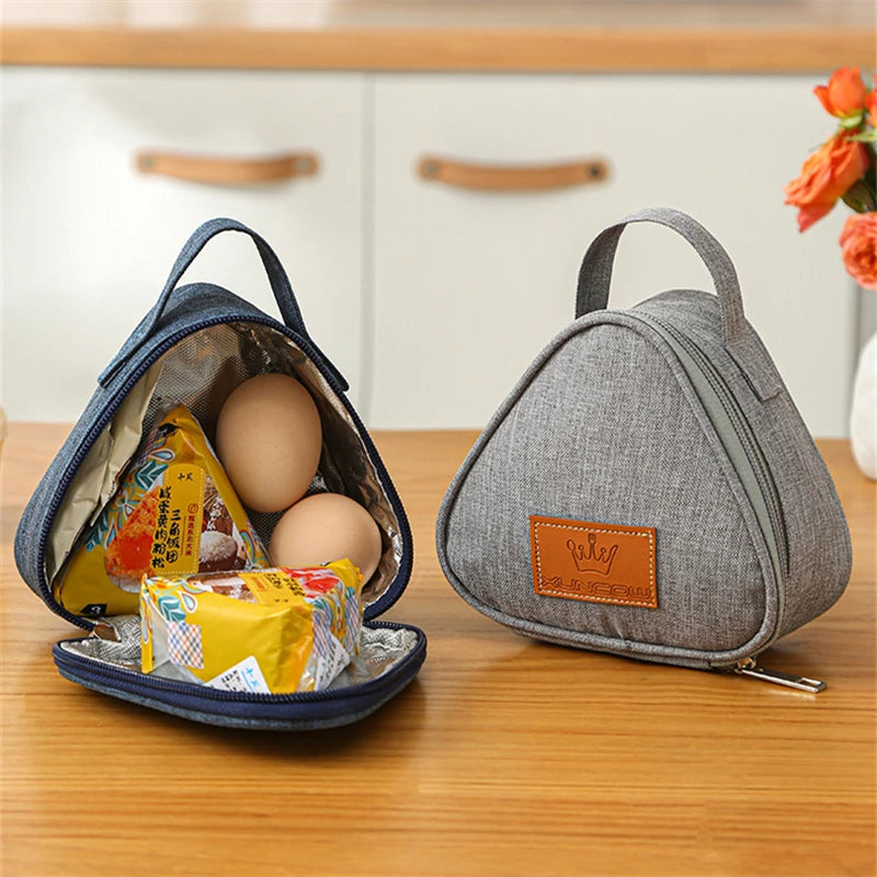 Mini Insulated Lunch Bag - Portable Thermal Cooler Tote for Bento Boxes, Rice Balls, Snacks & Student Lunches - Tulique