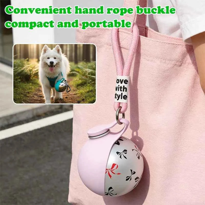 Premium Portable Pet Water Bowl - Foldable & Leak-Proof