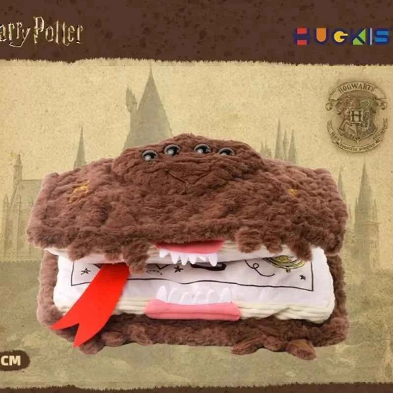 Premium Monster Book Plush Toy - Magic Hogwarts Pillow Pouch