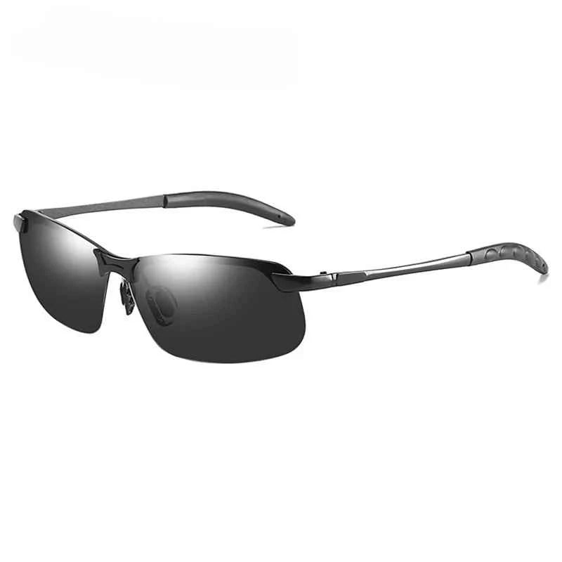 Premium Men's Photochromic Polarized Sunglasses - UV400 Day & Night Vision