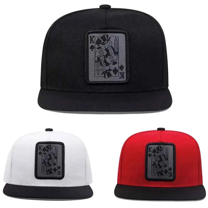 2024 New Baseball Hip Hop Caps For Men Women Snapback Playing Card Adjustable Brand Hat Trucker Fishing Men's Cap Dad Hats
