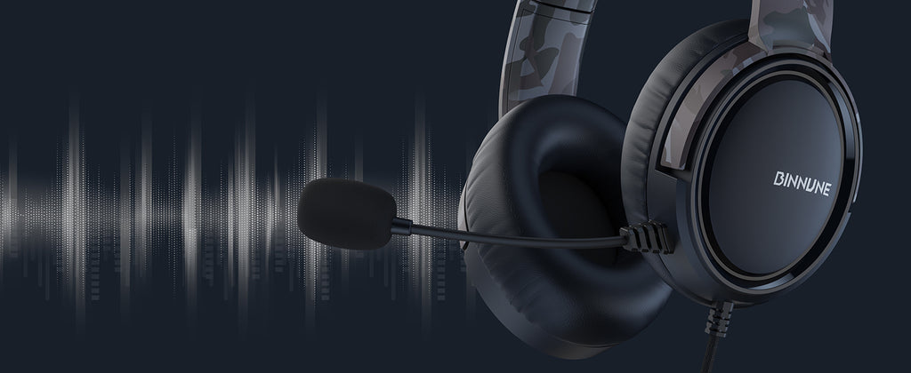 Premium Gaming Headset with Mic - Multi-Platform Wired Headphones