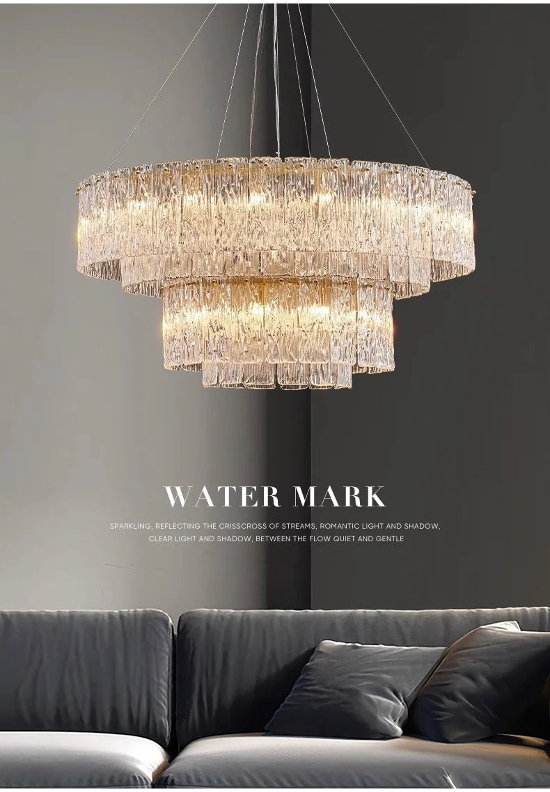 Elegant Luxury Crystal Chandelier - Dining & Living Room