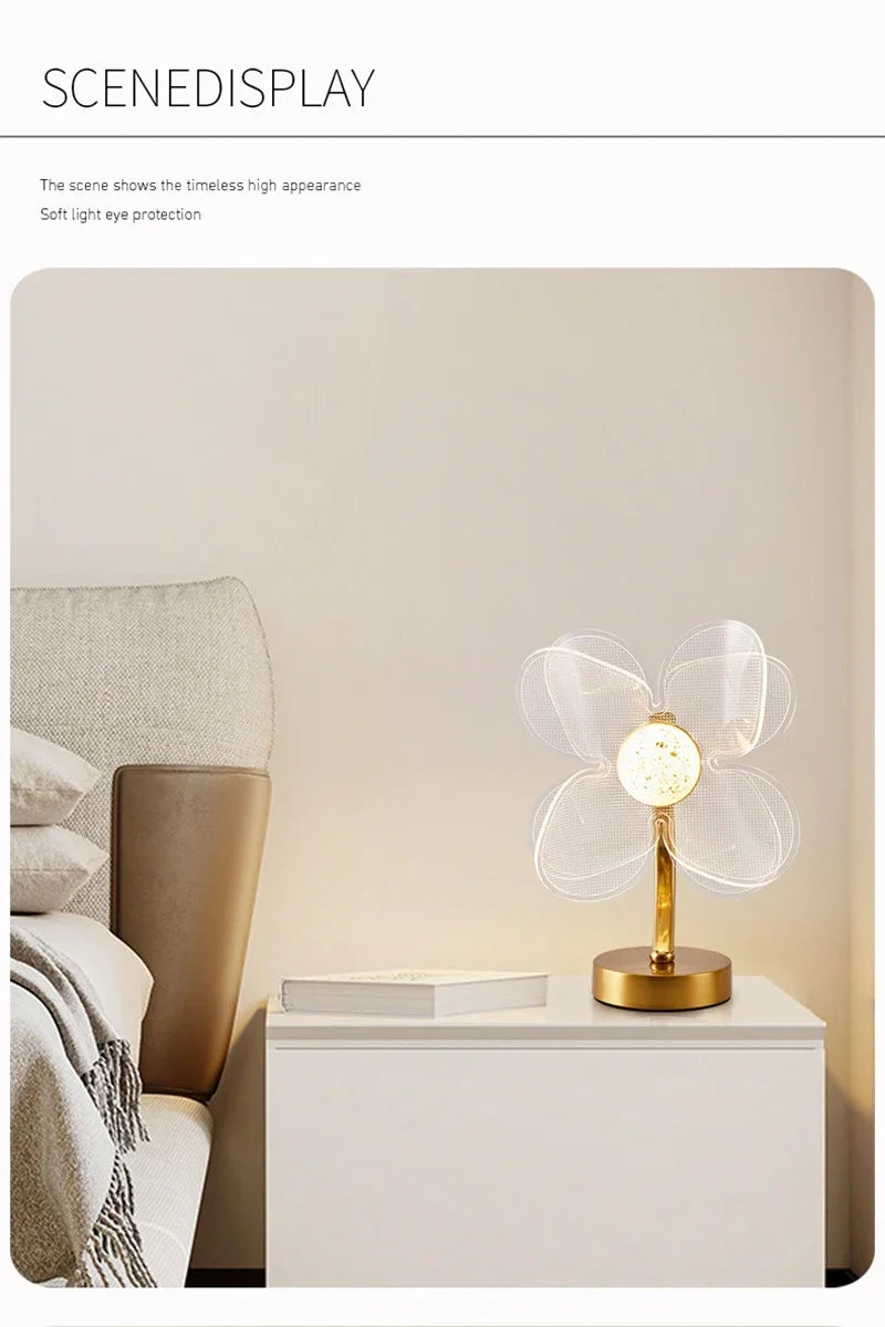 Elegant Minimalist Table Lamp - USB Powered Ambient Light
