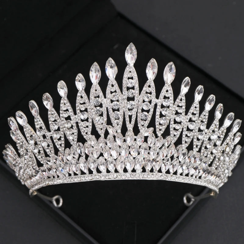 Luxury Crystal Crown & Bridal Jewelry Set