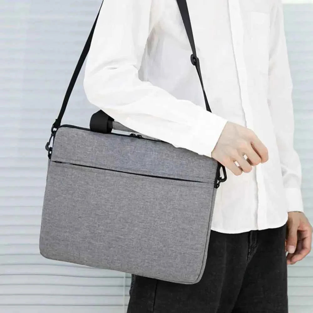 Universal Laptop Sleeve Case Shockproof Large Capacity Laptop Handbag Ultra Thin Business Notebook Cover Tablet Protective Pouch