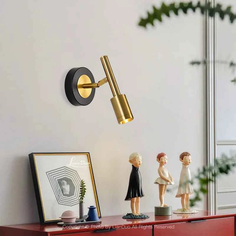 Elegant Rotatable Sconce Light - Metal Body LED Lamp