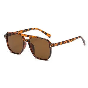 Elegant Double Beam Pilot Women Sunglasses UV400