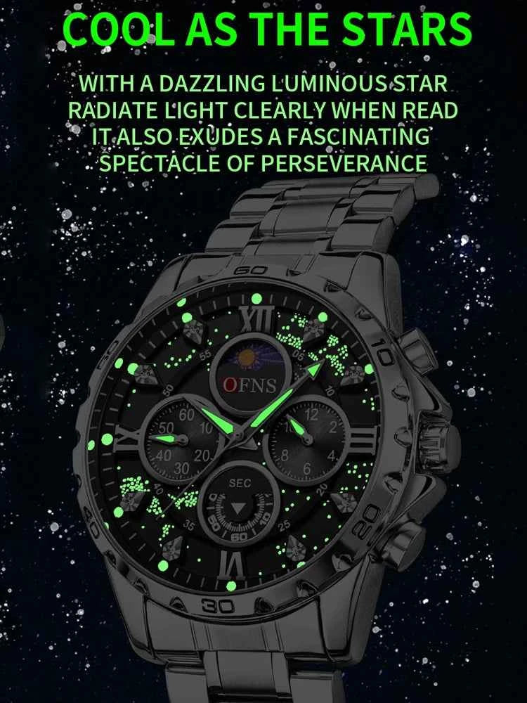 Premium Men's Military Watch - Waterproof Quartz