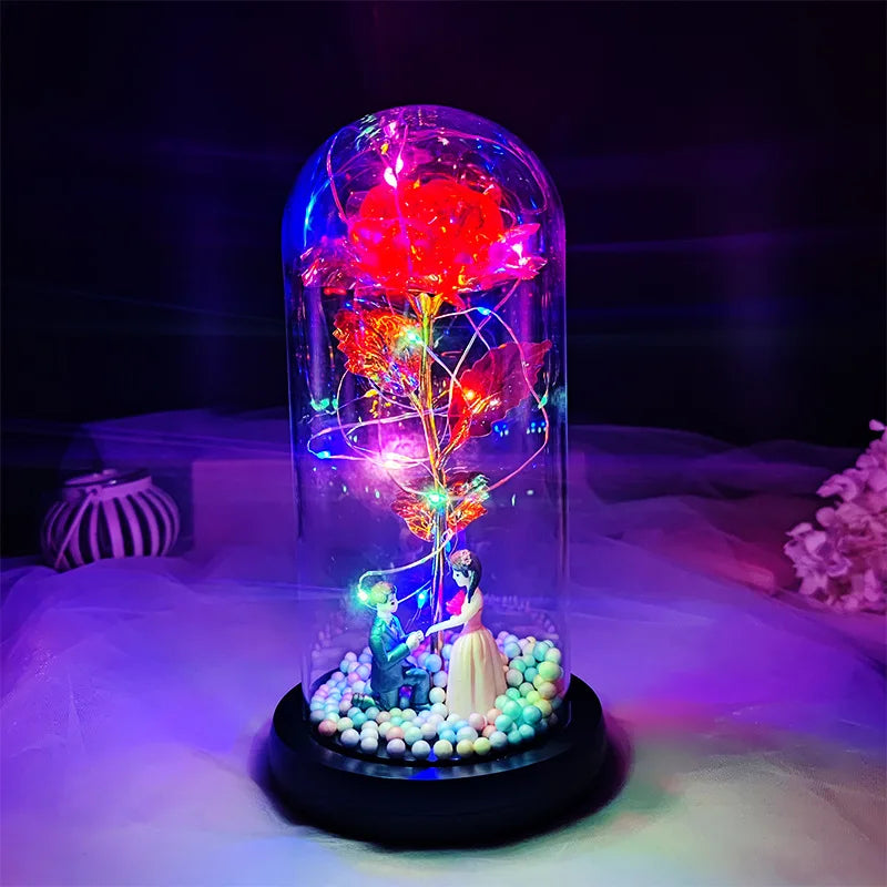 Elegant Luminous Eternal Rose - Valentine's Day Gift