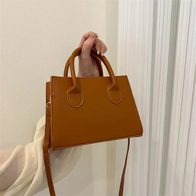Elegant Mini Crossbody Bag - Chic Top Handle Design