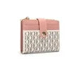 Retro Square Card Case - Luxury Folding Wallet