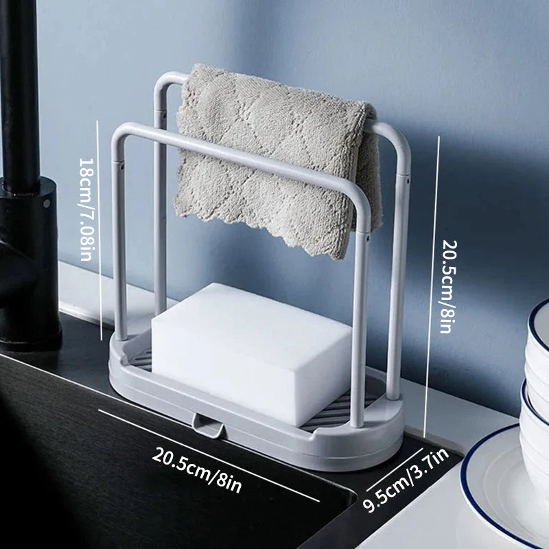 Premium Kitchen Cloth Rack - Double-Layer Drainer