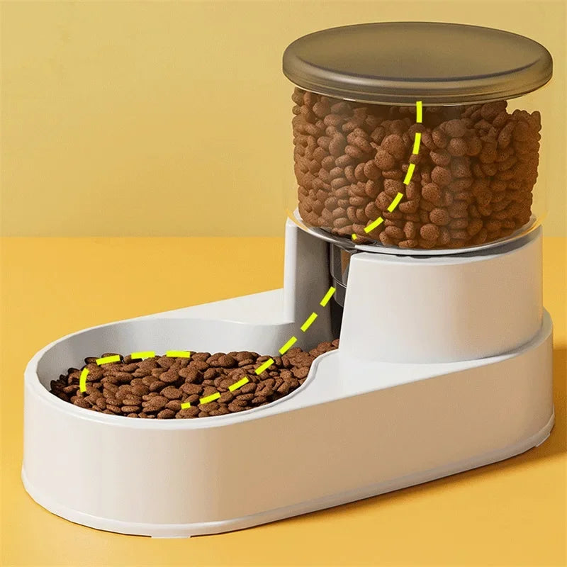 Premium Automatic Pet Feeder - Large Capacity & Dual Function