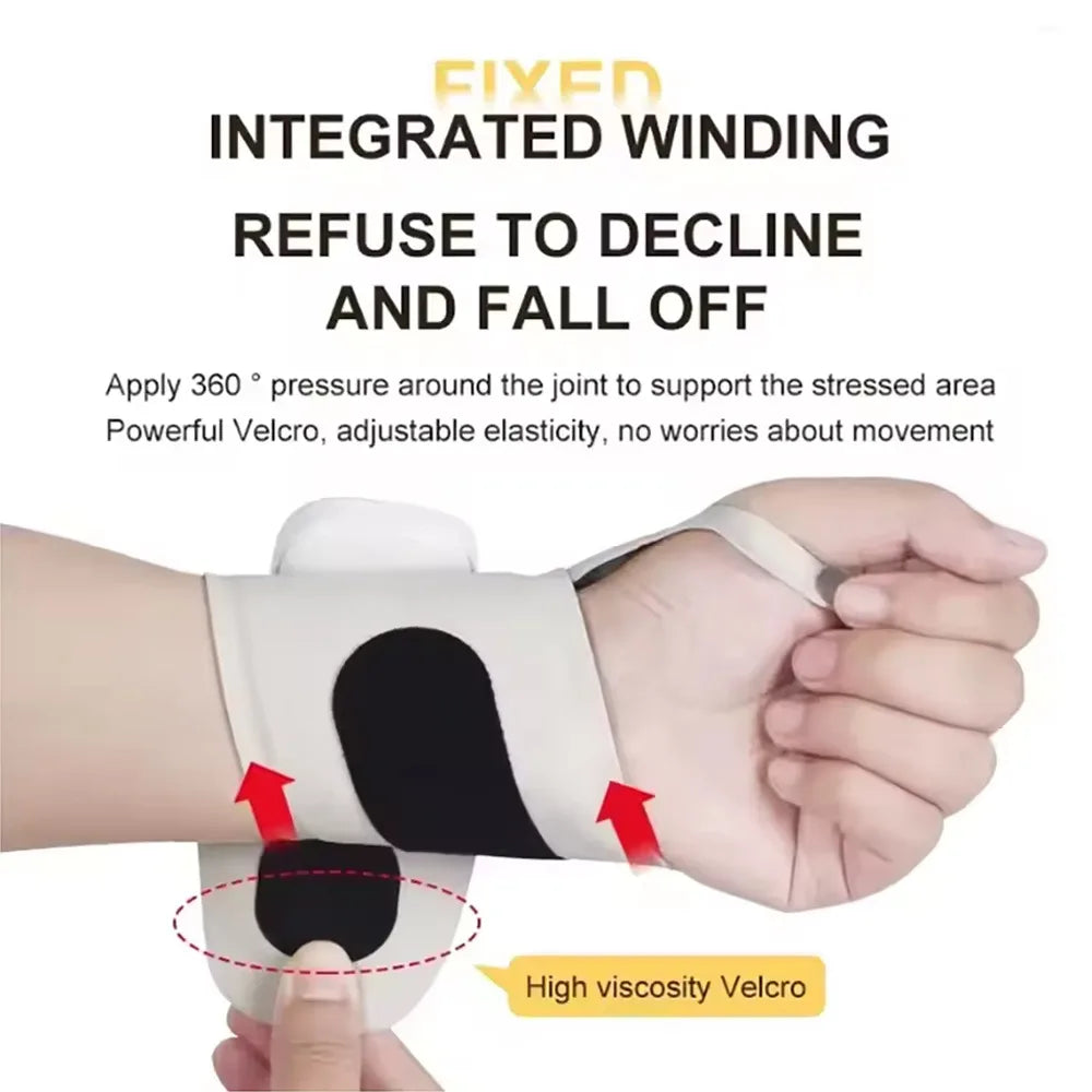 Premium EMS Electric Hand Wrist Massager - 10 Mode Vibration