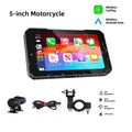 Advanced Motorcycle CarPlay Screen - Wireless Dual Camera Display
