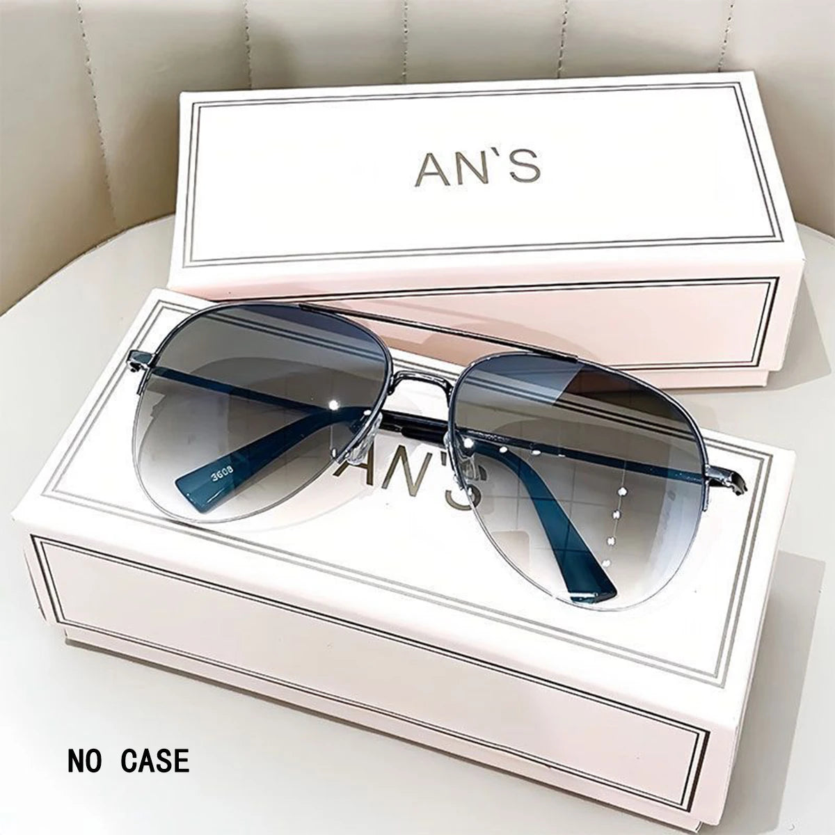 Classic Men's Aviator Sunglasses - Premium UV Protection & Style