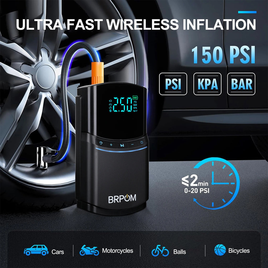 Portable Car Jump Starter - 26800mAh 12V Power Bank & Booster