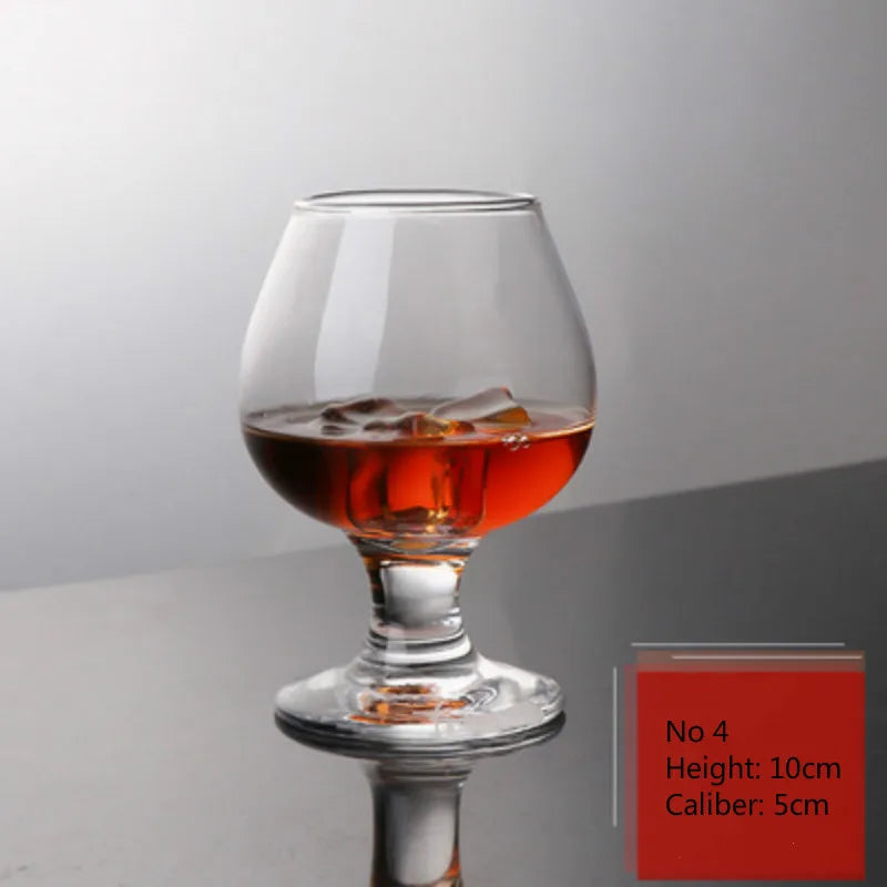 Elegant Lead-Free Wine Glass - Versatile Brandy Whiskey Cup