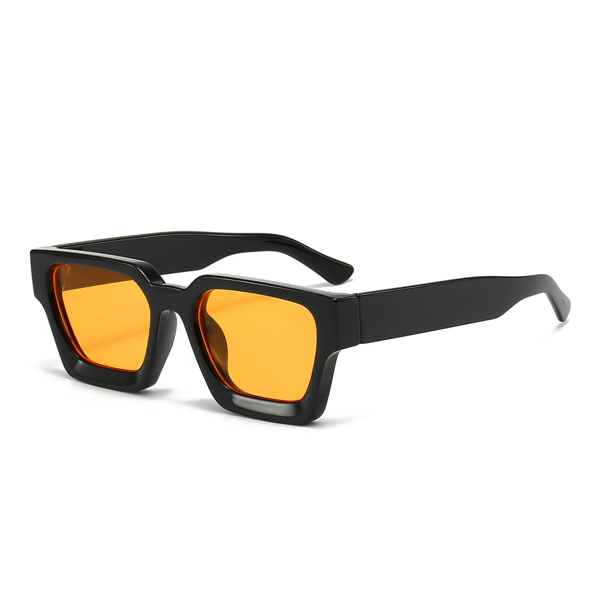 square frame sunglasses - trendy retro designer eyewear with UV400 protection