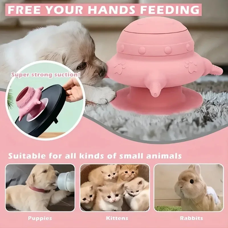 Premium Silicone Puppy Feeder - Multifunctional Pet Bottle