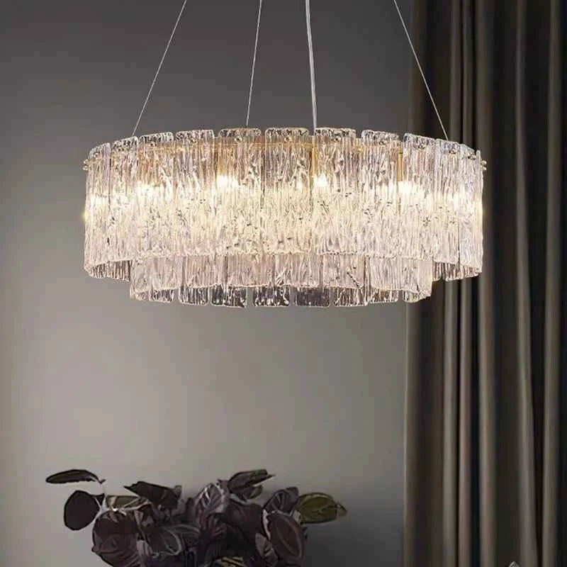 Elegant Luxury Crystal Chandelier - Dining & Living Room