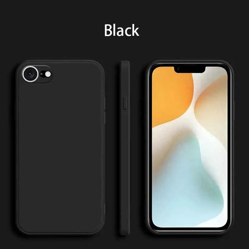 Luxury Silicone iPhone Case - Shockproof & Original Fit