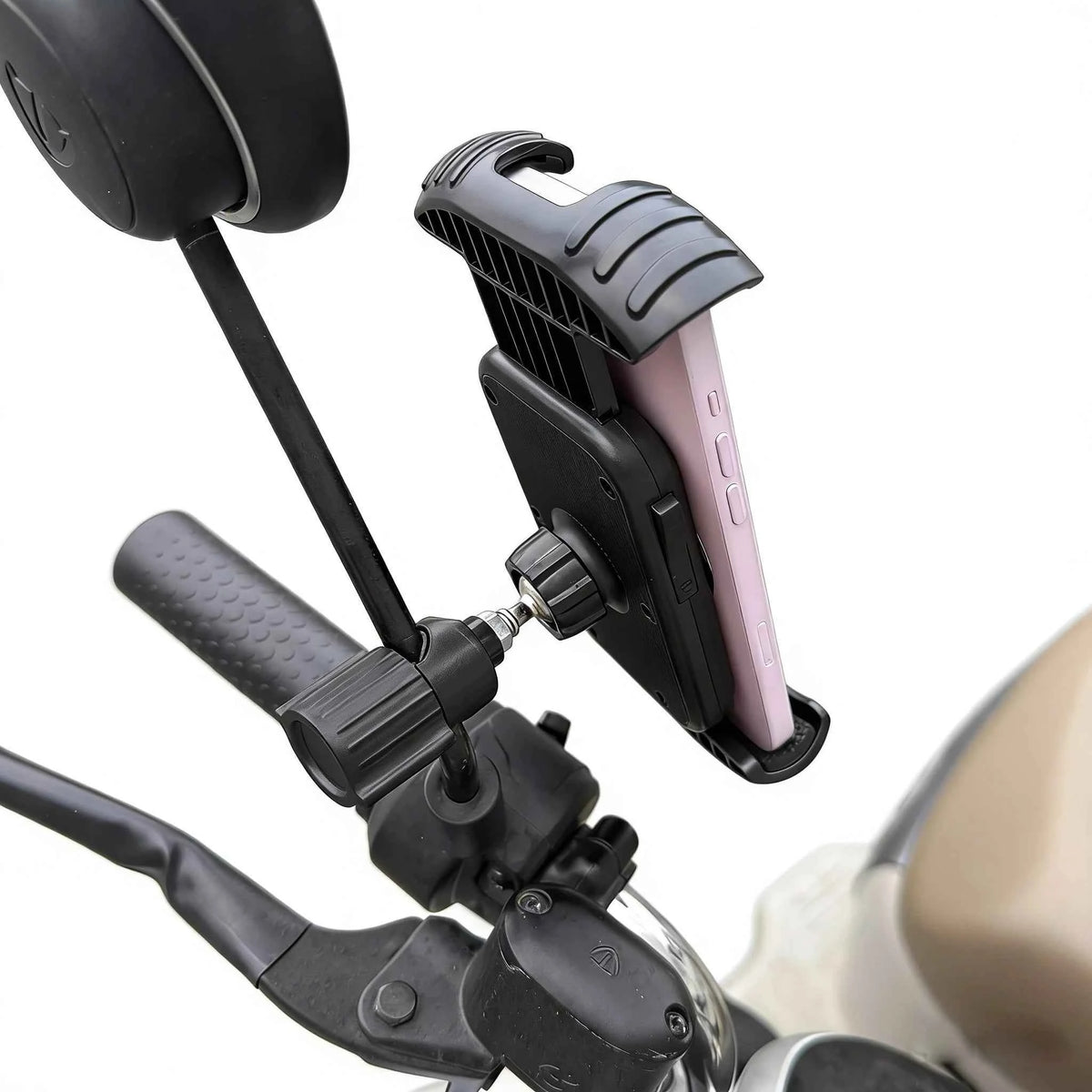 Tulique Premium Bike Phone Mount - Secure Rotating Navigation Holder
