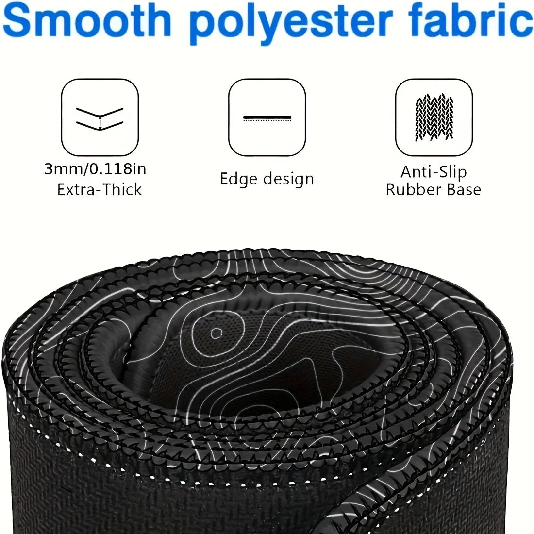 Premium Extended Gaming Mouse Pad - Stitched Edges
