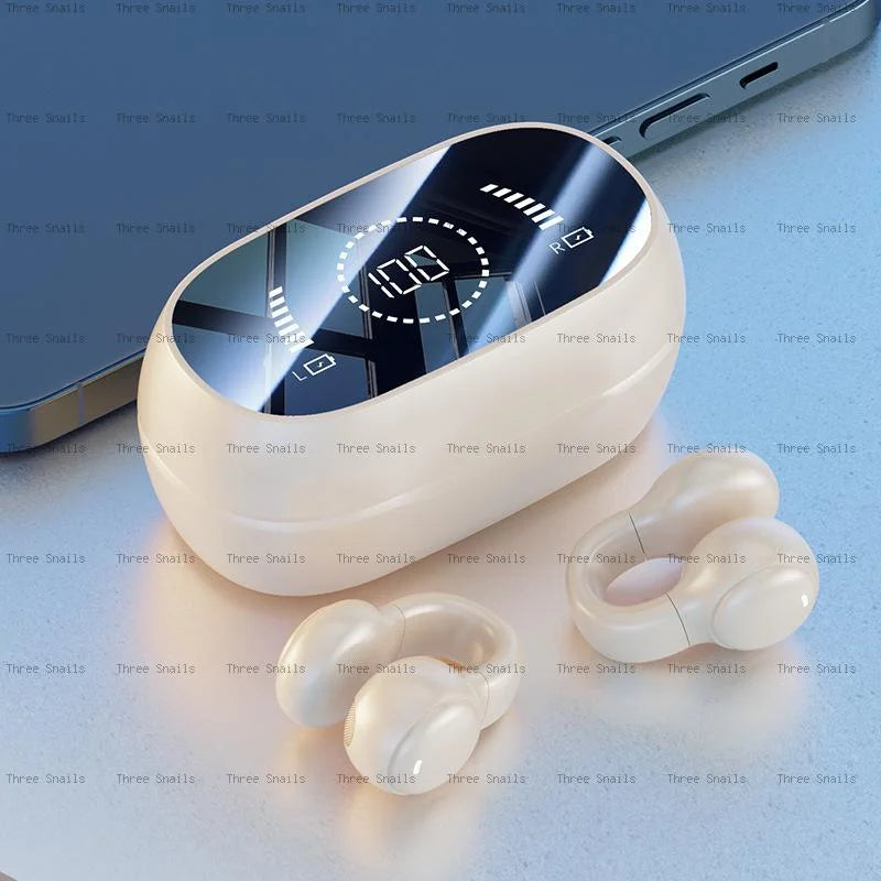 Digital Display Wireless Sports Earbuds - Premium Silicone Noise Reduction