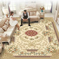Plush Flannel Luxury Living Room Rug - European Home Decor