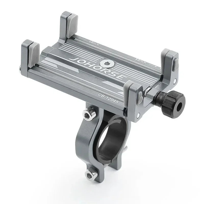 Premium CNC Aluminum Bike Phone Holder - Secure Mount