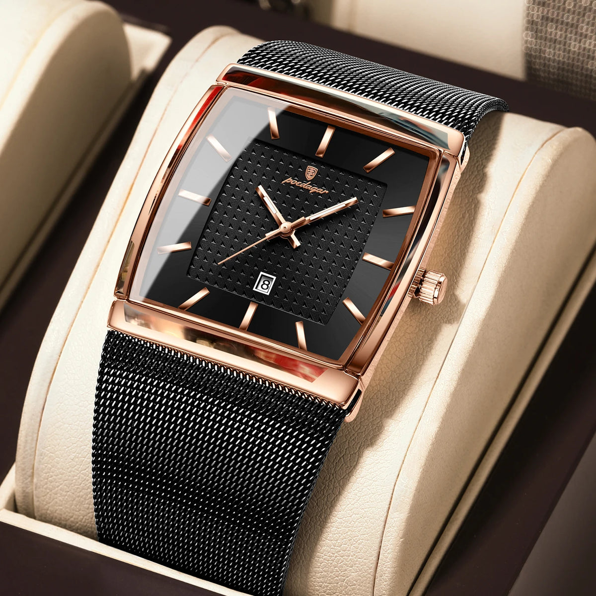 Premium Men Quartz Watch - Waterproof Business Wristwatch