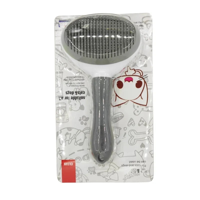 Premium Self-cleaning Pet Brush - Effortless Grooming