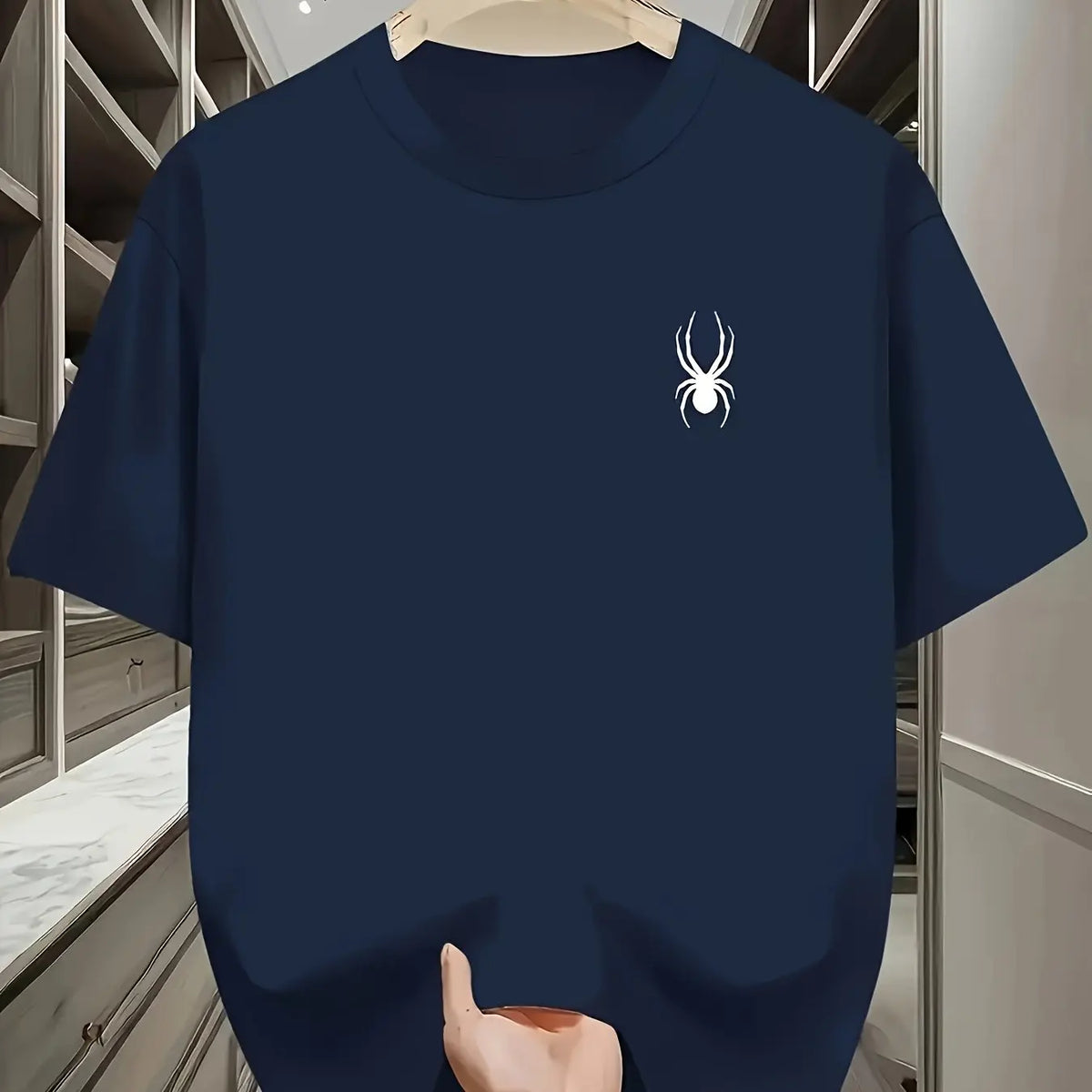 Premium Quick Dry Spider Graphic T-Shirt - Breathable Athletic Tee
