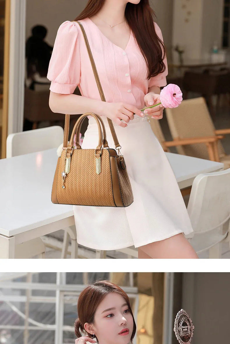 Elegant Commuter Bag - Large Capacity Single Shoulder Style