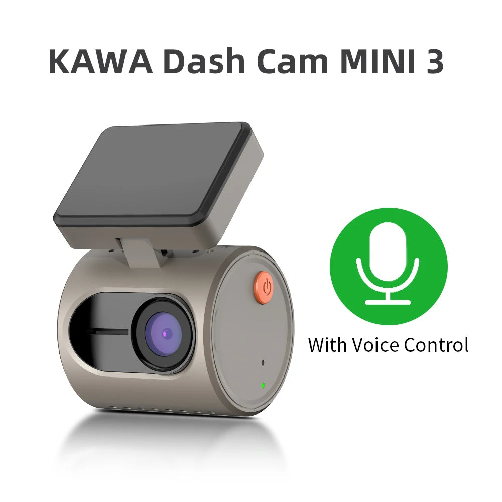 Premium 2K Dash Camera - Mini Video Recorder & Night Vision