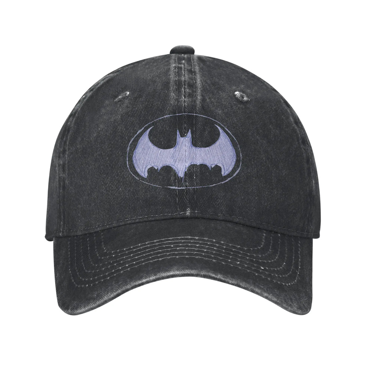 Classic Distressed Denim Baseball Cap - Premium Unisex Headwear