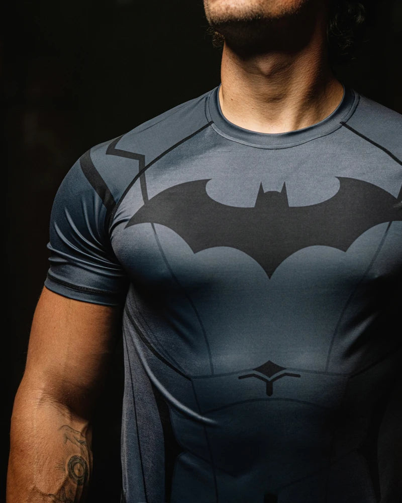 Batman MMA Sports T-Shirt - Premium Breathable Gym Training Top