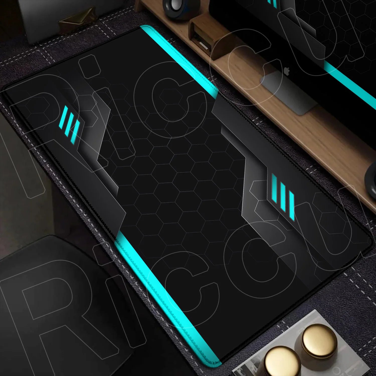 Premium HD Sci-Fi Gaming Mouse Pad - Large Desk Mat