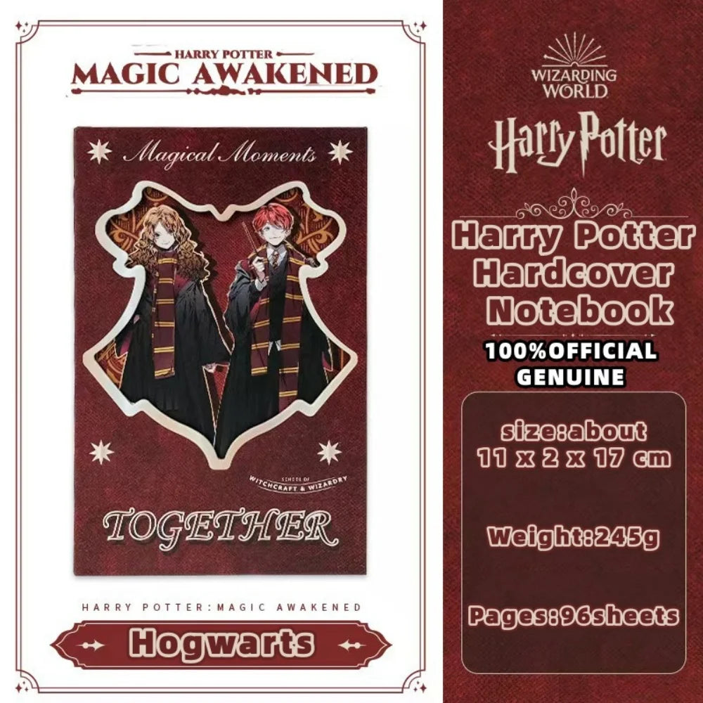 Hogwarts Harry Potter Hardcover Notebook - Premium Student Diary