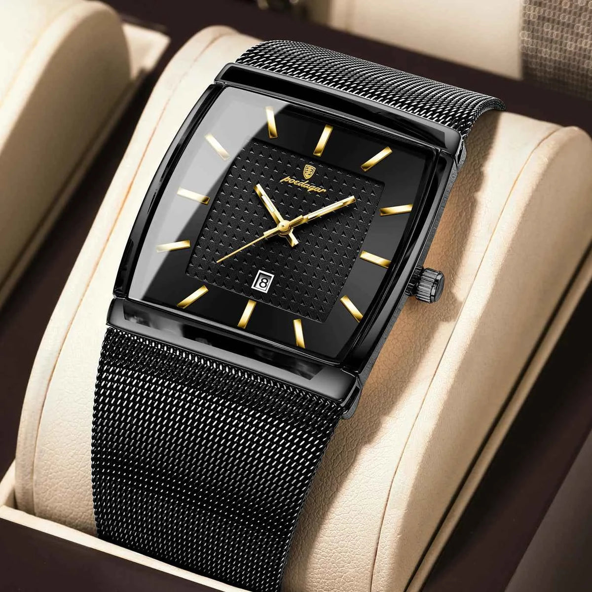 Premium Men Quartz Watch - Waterproof Business Wristwatch