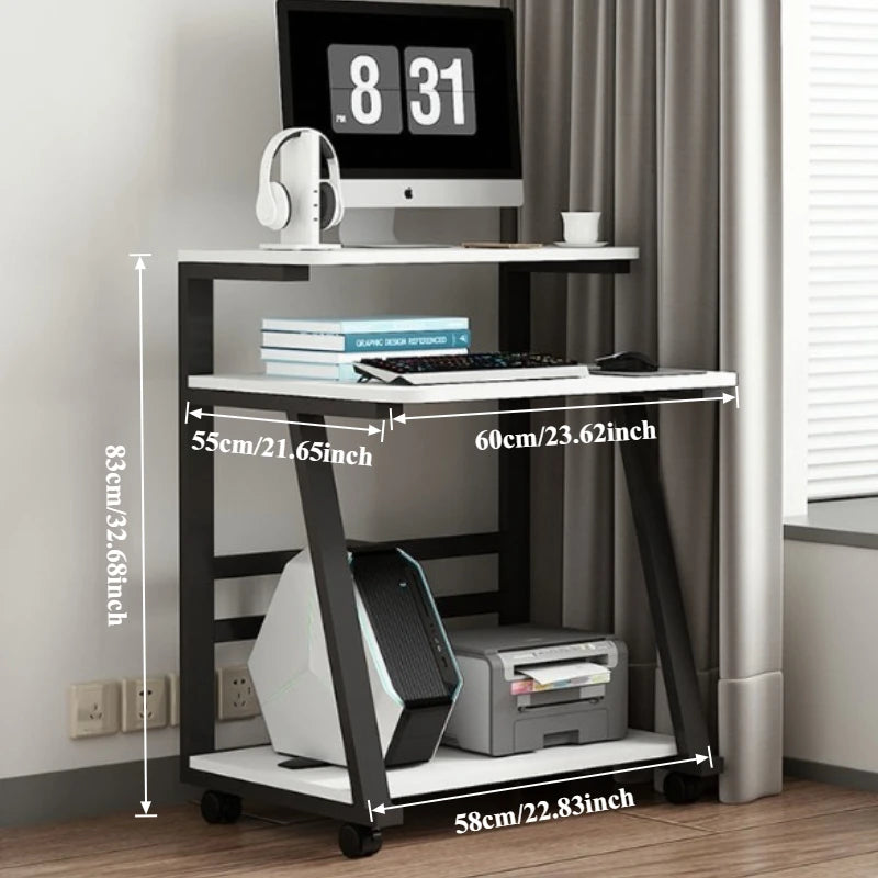 Premium Smart Computer Desk - Ergonomic & Versatile