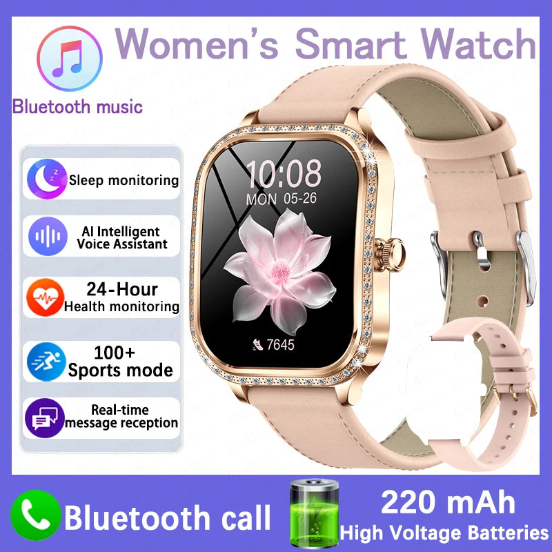 Luxury Smart Watch for Women - 1.75" HD Display & Bluetooth