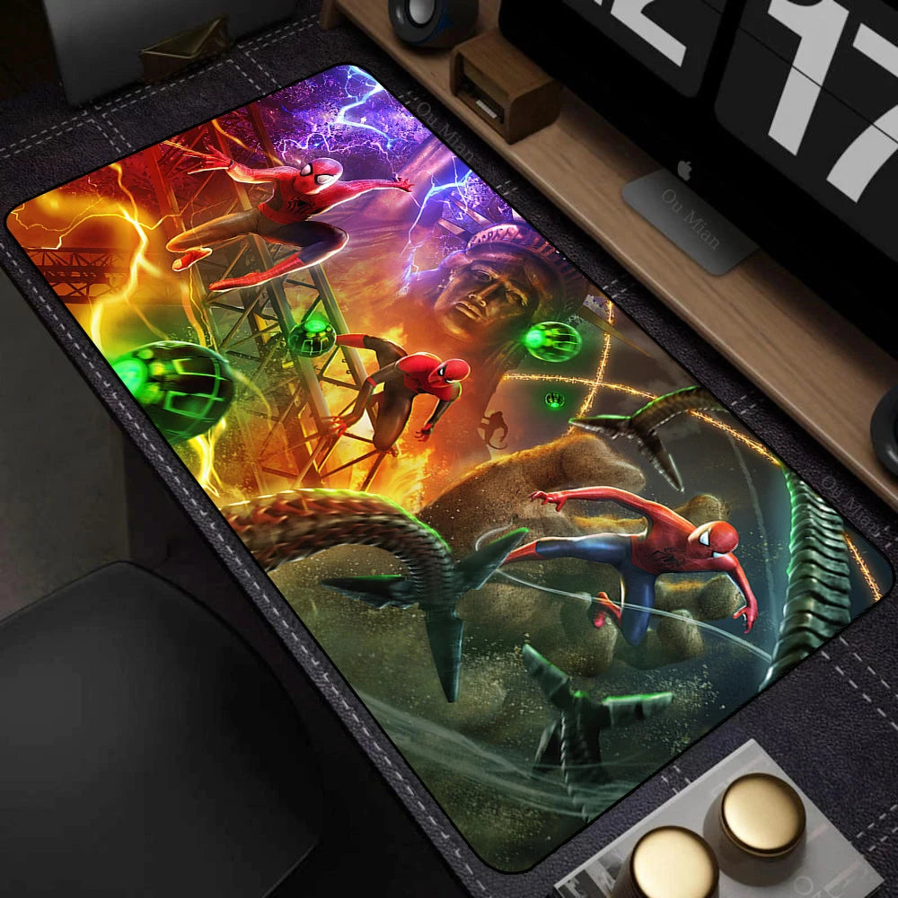 Spider-Man Gaming Desk Mat - Non-Slip Rubber Mousepad