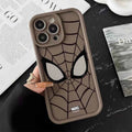 Premium Spider Man Phone Case - Sleek Black & White Marvel Cover