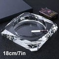 Elegant Crystal Ashtray - Luxury KTV Bar Accessory