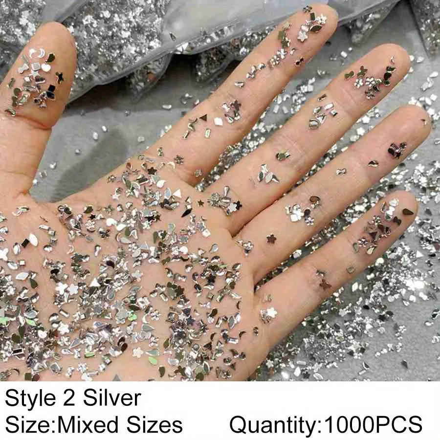 Luxury Nail Art Rhinestones - Crystal Resin Flatback Diamonds